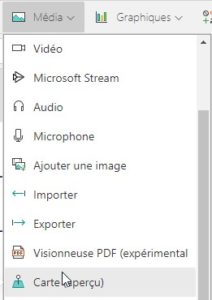 Ajouter une carte dans Power Apps