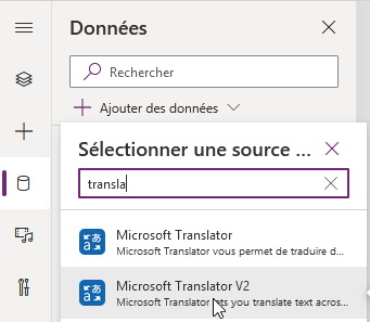 Ajour d'un connecteur - traduction automatique